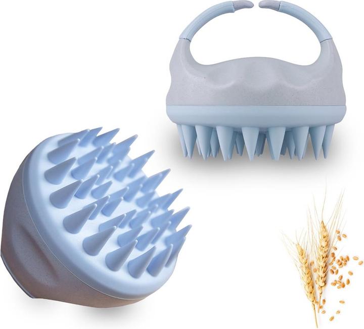 Quick Aid Massage & Care Brush aus Weizenstroh