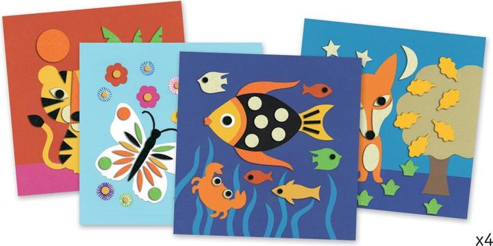 Image du produit Djeco Tableaux en feutre Sweet Nature