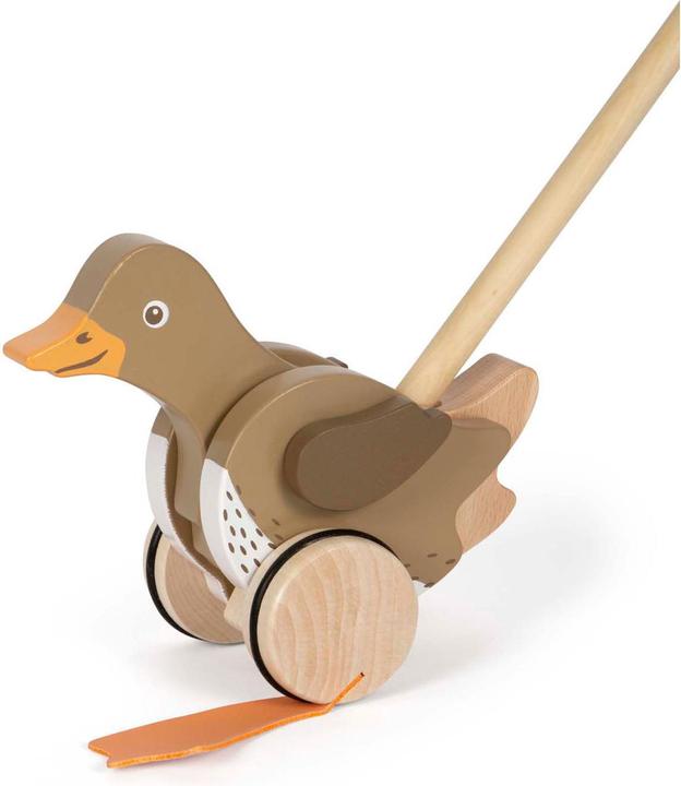 Image du produit small foot Canard à pousser avec tête mobile FSC 100%