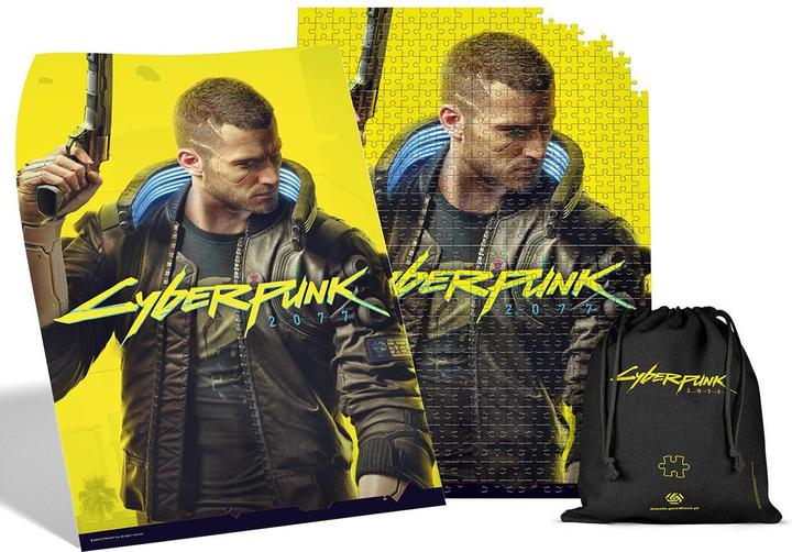 Actual product image GED Cyberpunk 2077 : Keyart Male V - Puzzle 500 Pezzi (500 pieces)