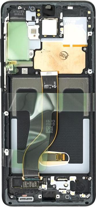 Image du produit Samsung Écran + cadre (sans caméra) G985F / G986B Galaxy S20 + / 5G noir GH82-31441A (Galaxy S20+ 5G, Galaxy S20+)