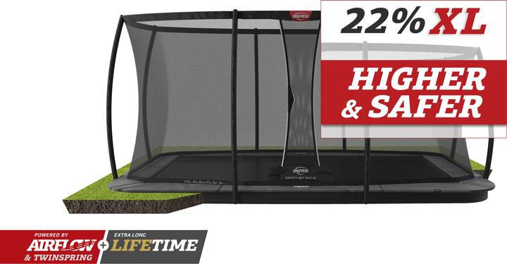 Image du produit BERG Ultimate Champion FlatGround 410 + Safety Net (410 cm)