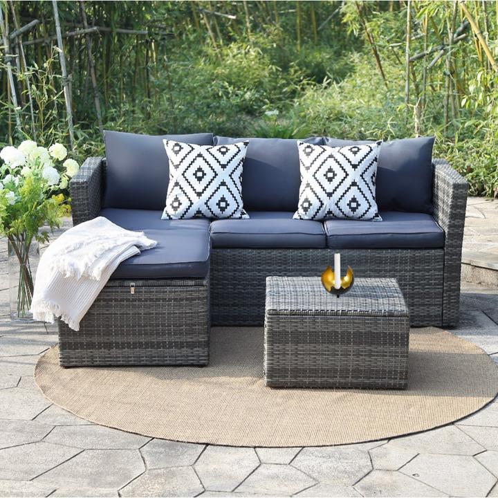 Immagine prodotto HTI-Living Candeliere nero/oro Verena (Ø 12 x 11 cm)