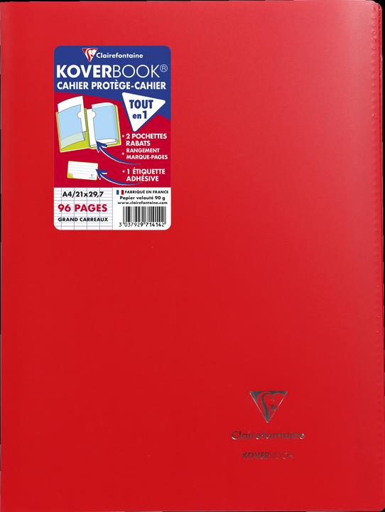 Clairefontaine Koverbook (A4, Harter Einband)
