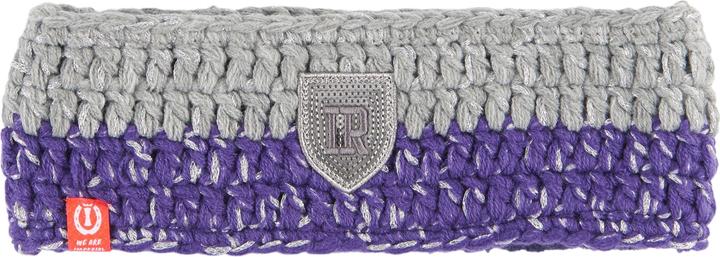 Grey Melange-Royal Purple