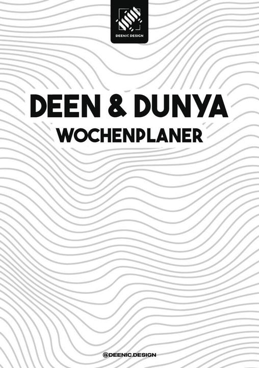 Produktbild Deen & Dunya Wochenplaner