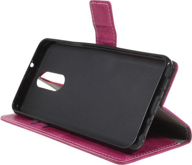Actual product image MU Style Vintage Leather Bookcover Series (LG Q Stylus, LG Stylo 4)