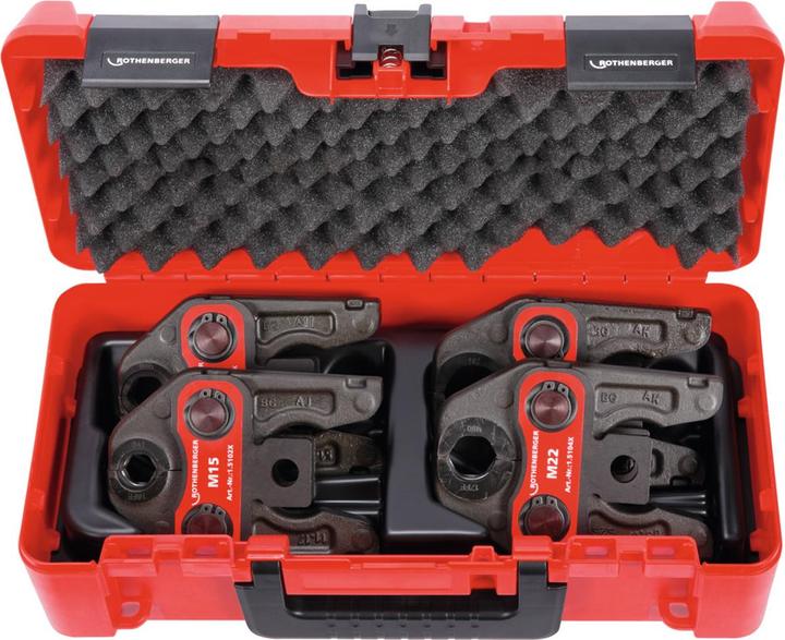 Rothenberger Press jaws ROMAX® Standard Set M 15-18-22-28 mm