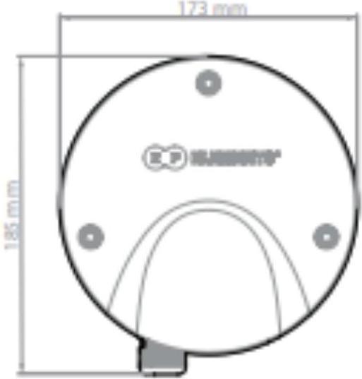 Actual product image RF-Elements TPA-RBC - Adapter antenna - White - Aluminum - TwistPort - 5180 - 6400 MHz - Dua