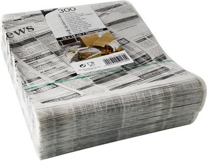 Actual product image Papstar Hamburger bags (300 x)