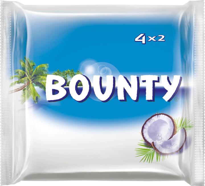 Produktbild Bounty Riegel 4 x 57 g, Produkttyp: Milch (240 g)