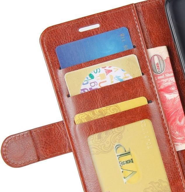 Actual product image Crazy Horse Bookcover (HTC U11)