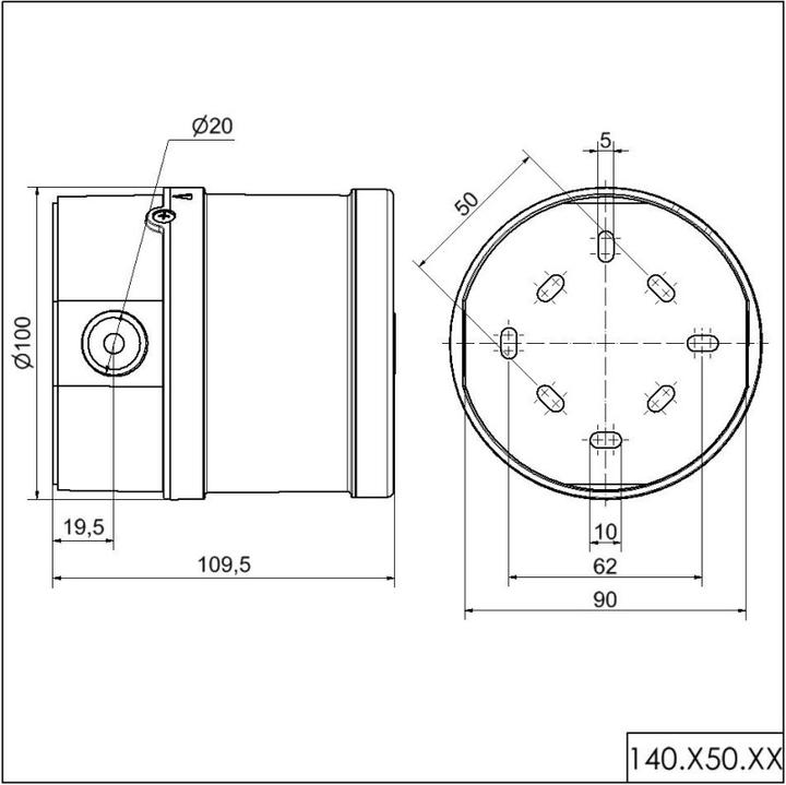 Image du produit Werma Sirène multi-sons (140 950 60)