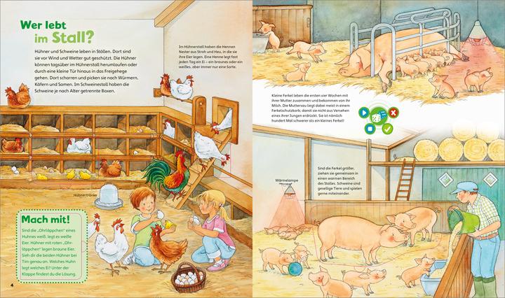 Produktbild Bookii WAS IST WAS Junior Komm mit auf den Bauernhof! (Deutsch, Martin Lickleder, Claudia Kaiser, Silke Voigt, 2018)