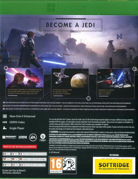 Actual product image EA Games Star Wars: Jedi Traps Order (Xbox One X, Xbox Series X, DE)