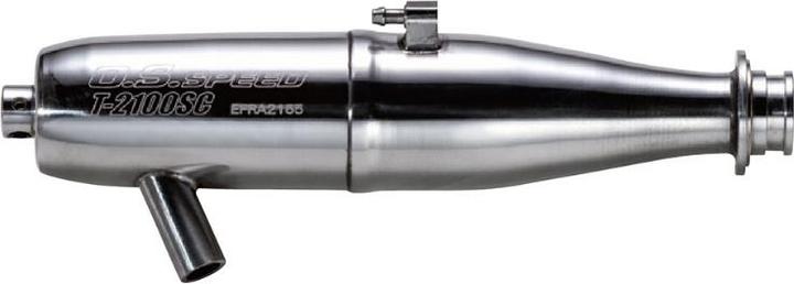 Actual product image OS Engine T-2100SC Tuned Silencer only (Off-Road)