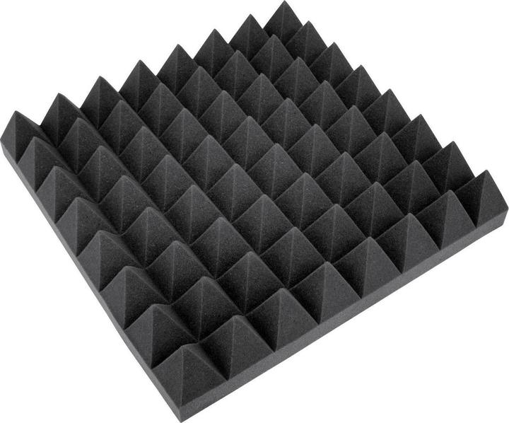 Produktbild Omnitronic Akustikschaumstoff Pyramide 100mm, 50x50cm