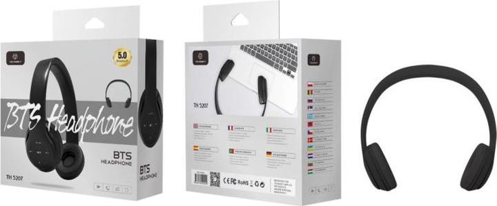 Techancy Cuffie Bluetooth con microfono (5 h, Senza fili)