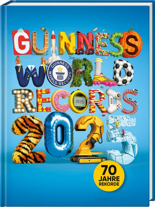 Ravensburger Guinness World Records 2025 (Tedesco, Guinness World Records Ltd., 2024)