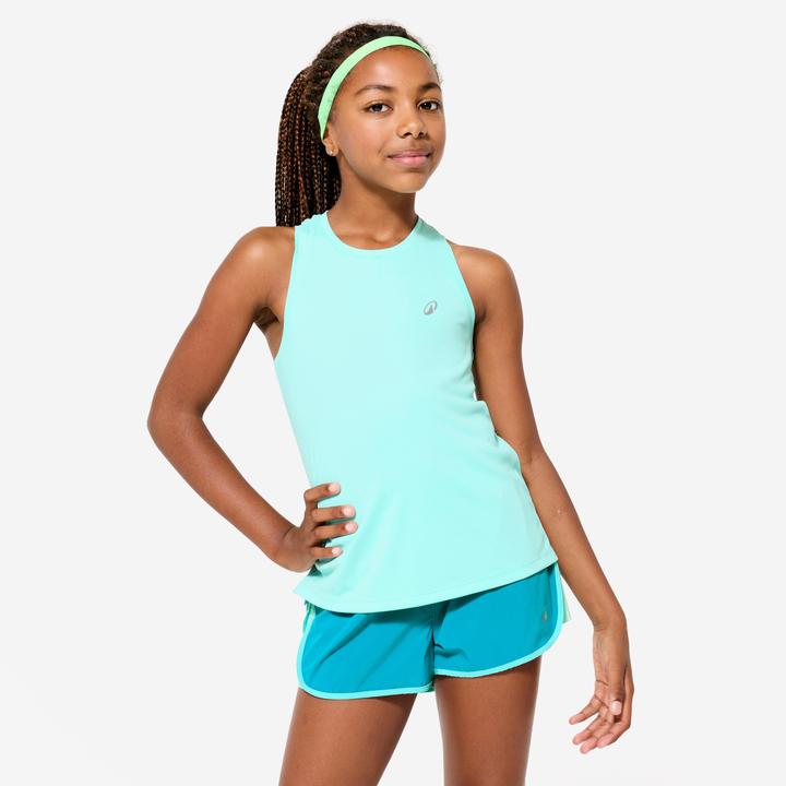 Image du produit Decathlon Débardeur multisport respirant fille, vert (6, 7, 8)