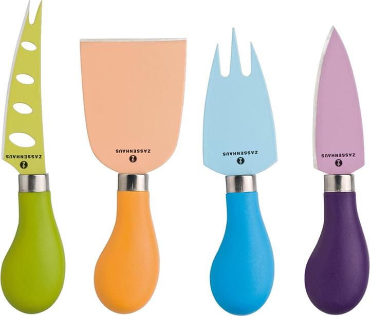 Immagine prodotto Zassenhaus 071139 Coltello da cucina in acciaio inossidabile per affettare il formaggio (19 cm)