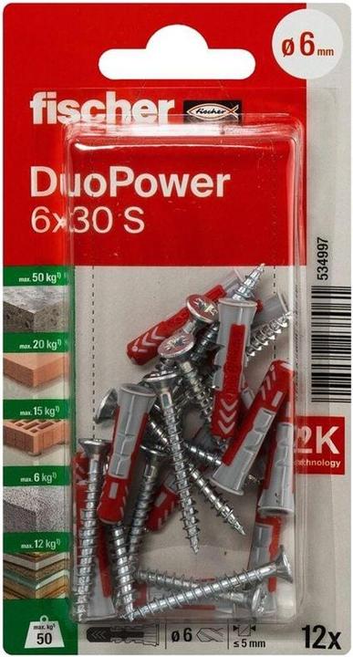 Immagine prodotto Fischer Duopower (12 pz.)