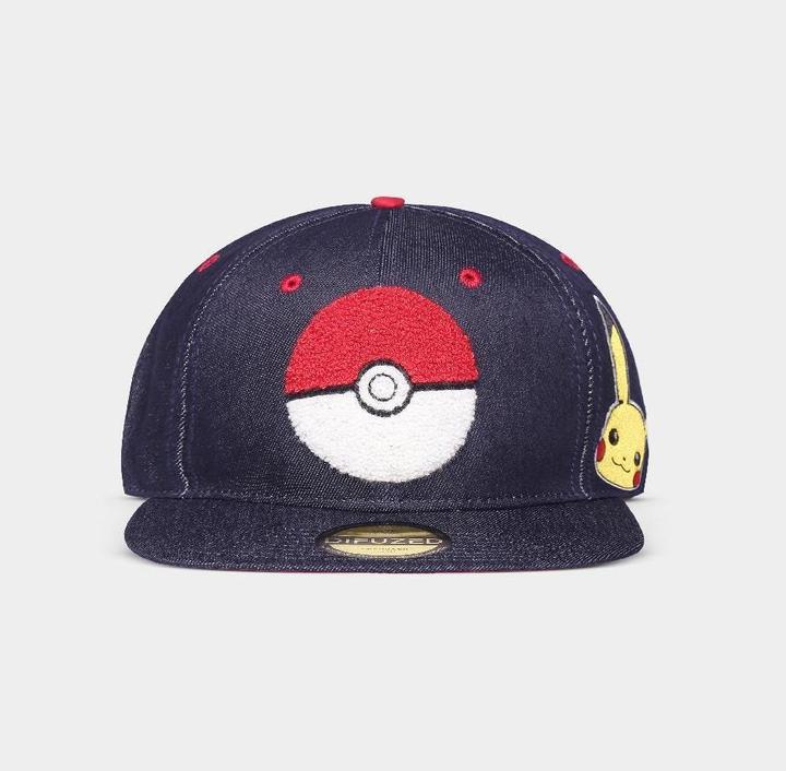 Image du produit Pokémon Casquette Denim Snapback (Taille unique)