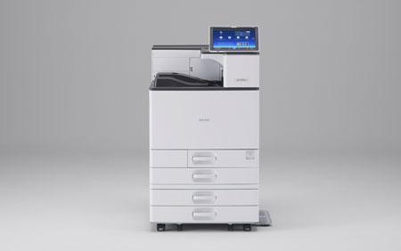 Produktbild RICOH SP C840DN - Drucker - Farbe - Duplex - Laser - A3 - 1200 dpi - bis zu 45 Seiten/ (Laser, Farbe)