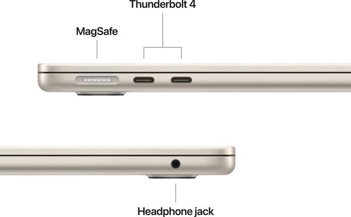 Produktbild Apple MacBook Air – 2025 (13.60", M4, 16 GB, 256 GB, CH)