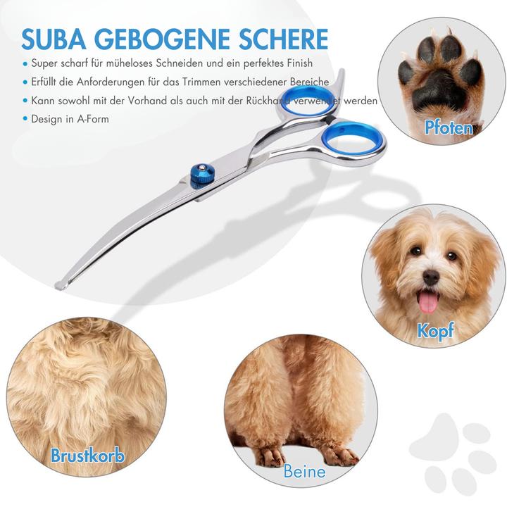 Immagine prodotto Suba Gebogene Schere (Cane, Gatto)