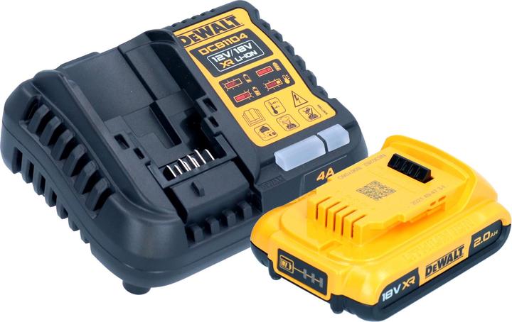 Image du produit DeWalt DWH 161 D1 Aspirateur universel sans fil 18 V 0,21 l Brushless + 1x batterie 2,0 Ah + chargeur