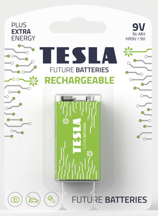 Actual product image Tesla GREEN+ NAB??JEC?? (1 pcs., 6HR61, 250 mAh)