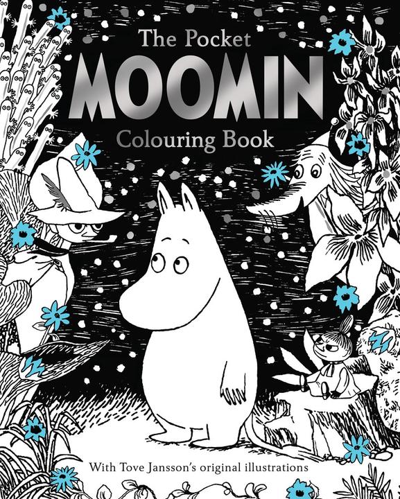 Actual product image The Pocket Moomin Colouring Book