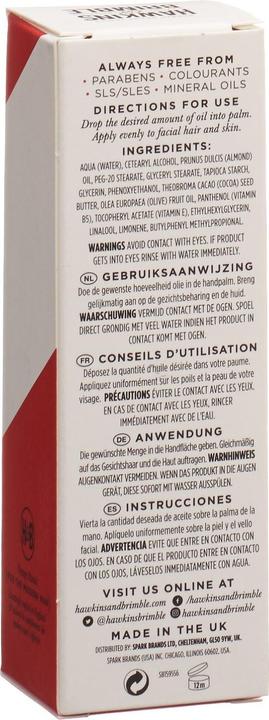 Immagine prodotto Hawkins & Brimble Olio di barba (50 ml)