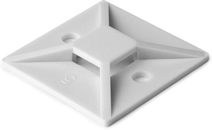 Actual product image HellermannTyton Mounting base (Fixing loops, 19 mm, 100 pcs.)
