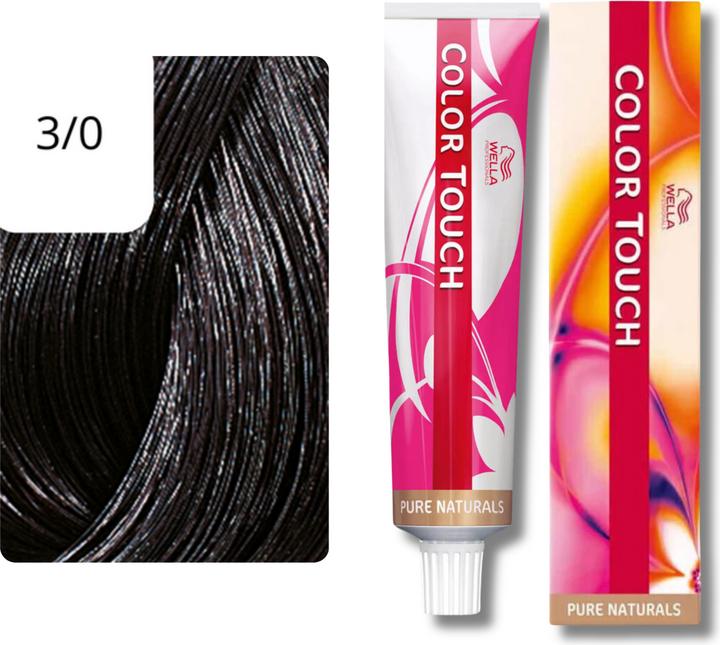 Actual product image Wella Color Touch Pure Naturals (3/0 dark brown)