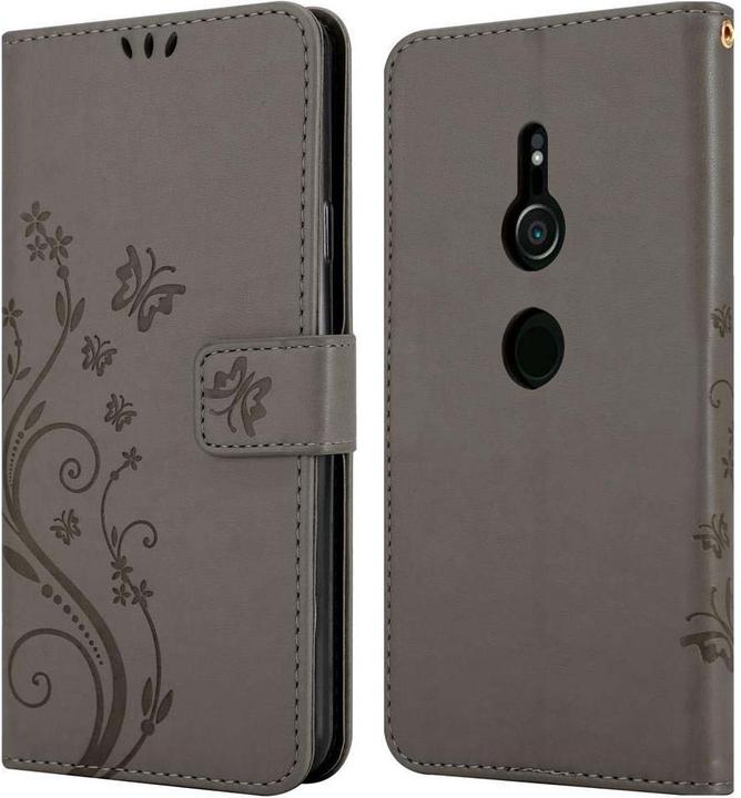 Productafbeelding Cadorabo Bloemen Boekomslag (Sony Xperia XZ2)