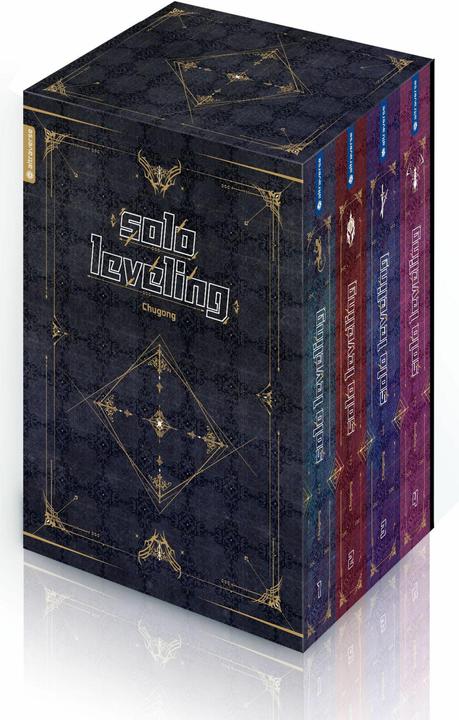 Image du produit Solo Leveling Roman 01 - 04 mit Box (Allemand, Chugong, 2022)