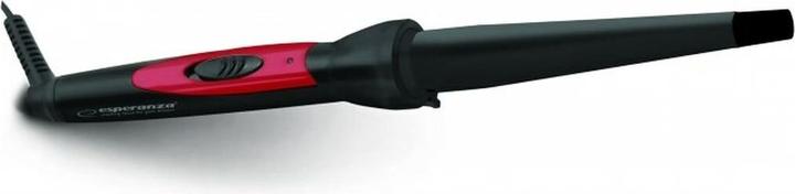 Esperanza SALMA Fer à friser Chaud Noir Rouge 1 7 m (13 mm)
