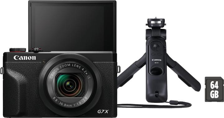 Produktbild Canon Powershot G7 X Mark III (24 - 100 mm, 20.10 Mpx, 1")