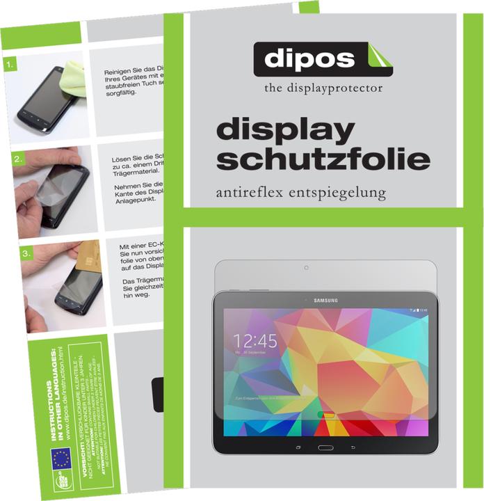 Produktbild Dipos Displayschutzfolie Antireflex (2 Stück, Galaxy Tab 4 10.1 (2014))