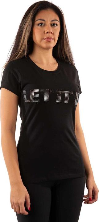Womens/Ladies Let It Be Embellished T-Shirt