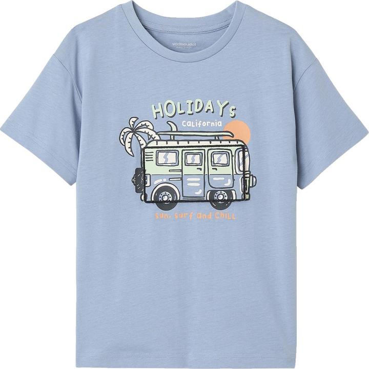 Produktbild Vertbaudet Jungen T-Shirt mit witzigem Print und Recycling-Baumwolle (92)