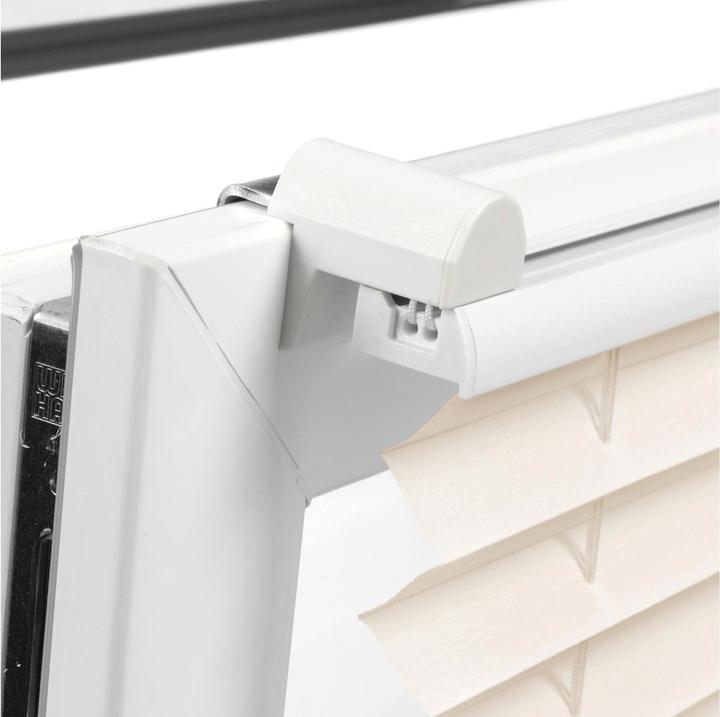 Actual product image Gardinia Easyfix pleated blind with 2 operating rails (45 x 130 cm)