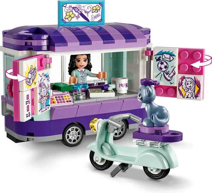 Actual product image LEGO Emma's rolling art kiosk (41332, LEGO Friends)