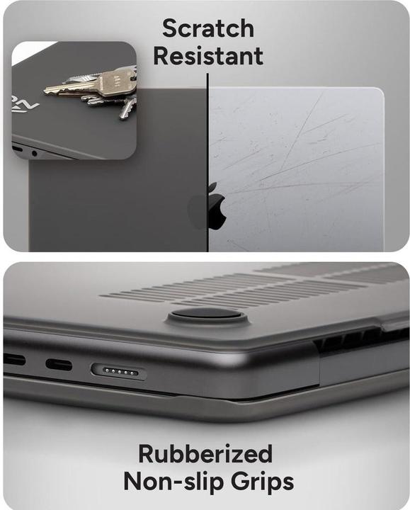 Produktbild Zagg Hard Case Apple Macbook Pro 13 M2/M1/2020 Frosted Black (13", Apple)