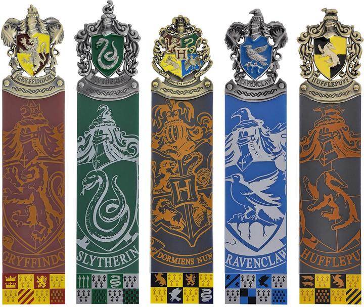 Produktbild Noble Collection Lesezeichen Wappen 5er-Pack