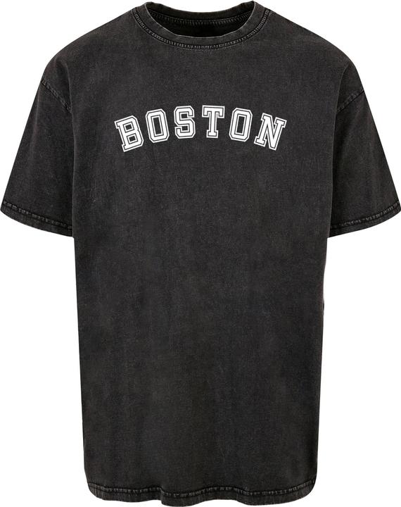 Actual product image Merchcode Boston X Acid Washed Heavy Oversize Tee - 111571 (L)