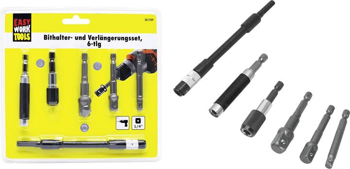 Actual product image Easy Work Bit holder & extension set