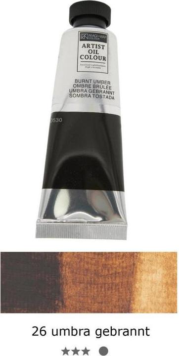 Produktbild Magi-Wap Artist 200ml Ölfarbe (Umbra gebrannt, 200 ml)